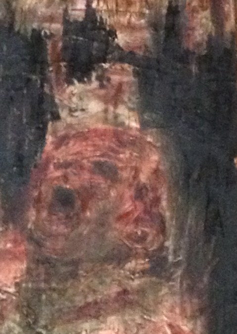 "Angst in Red" — A painting I did in college, early 90's